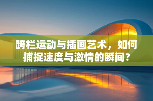 跨栏运动与插画艺术，如何捕捉速度与激情的瞬间？