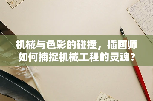 机械与色彩的碰撞，插画师如何捕捉机械工程的灵魂？