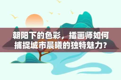 朝阳下的色彩，插画师如何捕捉城市晨曦的独特魅力？