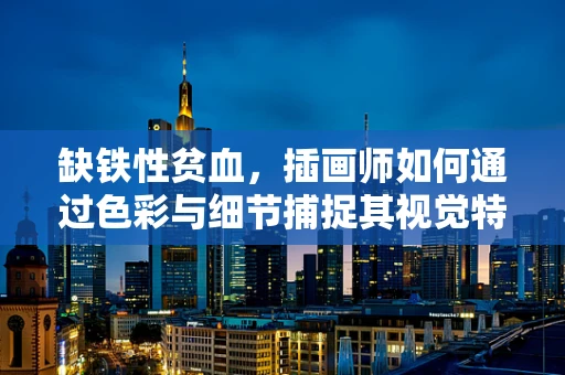 缺铁性贫血，插画师如何通过色彩与细节捕捉其视觉特征？