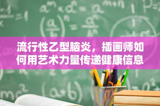 流行性乙型脑炎，插画师如何用艺术力量传递健康信息？