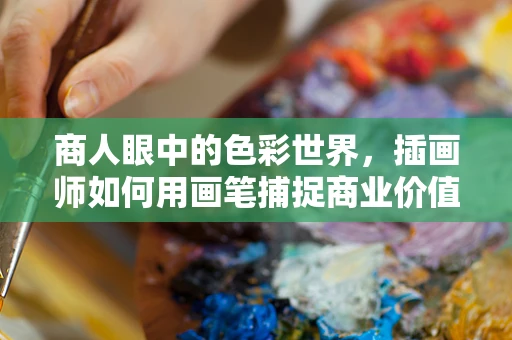 商人眼中的色彩世界，插画师如何用画笔捕捉商业价值？