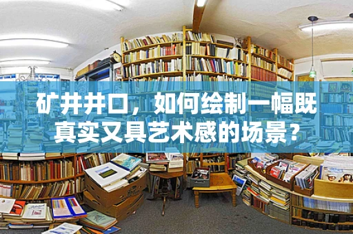矿井井口，如何绘制一幅既真实又具艺术感的场景？
