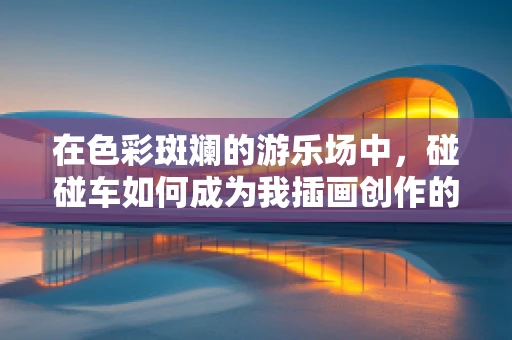 在色彩斑斓的游乐场中，碰碰车如何成为我插画创作的灵感源泉？