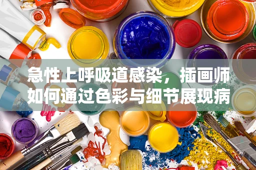 急性上呼吸道感染，插画师如何通过色彩与细节展现病情的‘色彩斑斓’？