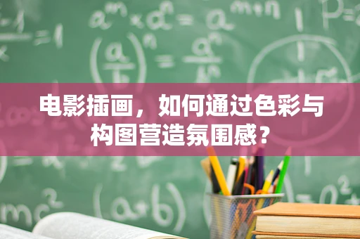 电影插画，如何通过色彩与构图营造氛围感？