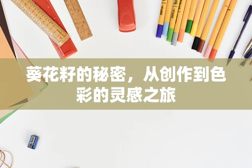 葵花籽的秘密，从创作到色彩的灵感之旅