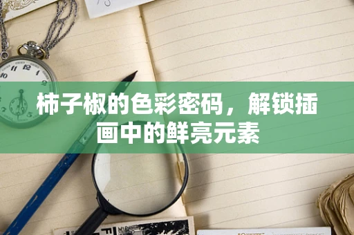 柿子椒的色彩密码，解锁插画中的鲜亮元素