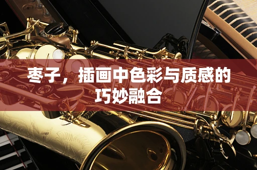 枣子，插画中色彩与质感的巧妙融合