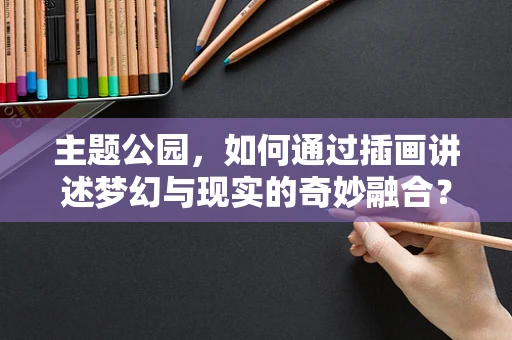 主题公园，如何通过插画讲述梦幻与现实的奇妙融合？