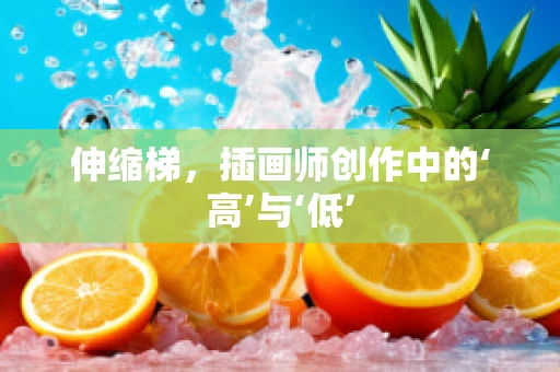 伸缩梯，插画师创作中的‘高’与‘低’