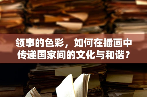 领事的色彩，如何在插画中传递国家间的文化与和谐？