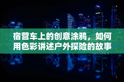 宿营车上的创意涂鸦，如何用色彩讲述户外探险的故事？