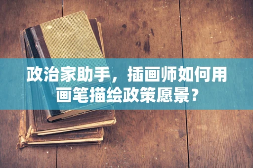 政治家助手，插画师如何用画笔描绘政策愿景？