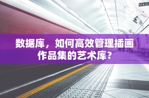 数据库，如何高效管理插画作品集的艺术库？