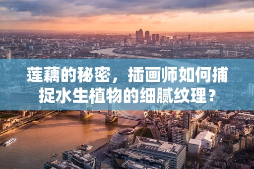 莲藕的秘密，插画师如何捕捉水生植物的细腻纹理？