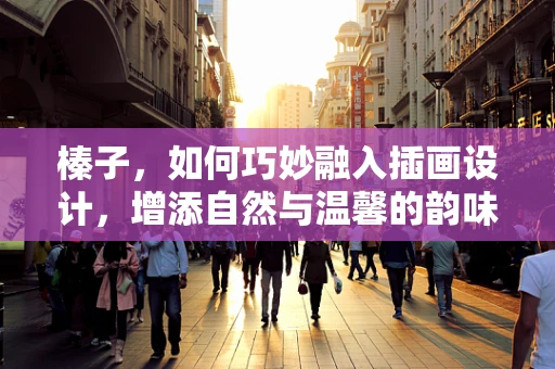 榛子，如何巧妙融入插画设计，增添自然与温馨的韵味？