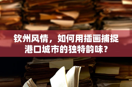 钦州风情，如何用插画捕捉港口城市的独特韵味？