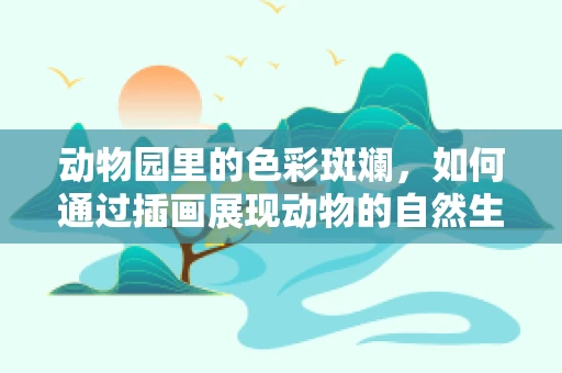 动物园里的色彩斑斓，如何通过插画展现动物的自然生态？