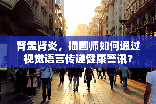 肾盂肾炎，插画师如何通过视觉语言传递健康警讯？