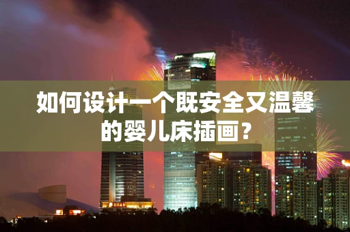 如何设计一个既安全又温馨的婴儿床插画？