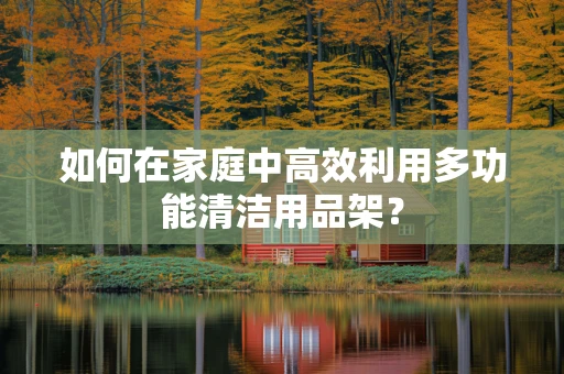 如何在家庭中高效利用多功能清洁用品架？