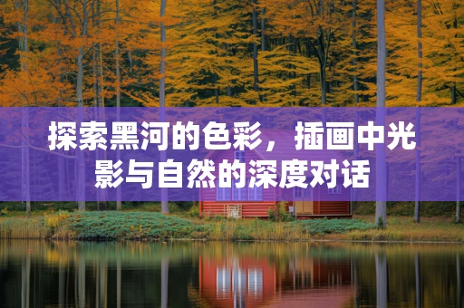 探索黑河的色彩，插画中光影与自然的深度对话