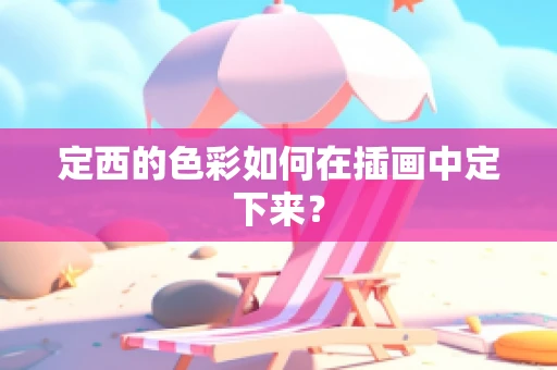 定西的色彩如何在插画中定下来？