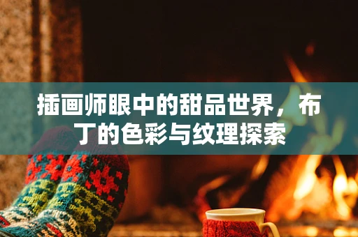 插画师眼中的甜品世界，布丁的色彩与纹理探索