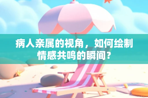 病人亲属的视角，如何绘制情感共鸣的瞬间？