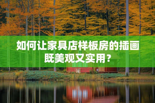 如何让家具店样板房的插画既美观又实用？