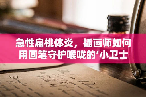 急性扁桃体炎，插画师如何用画笔守护喉咙的‘小卫士’？
