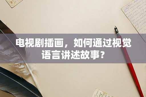 电视剧插画，如何通过视觉语言讲述故事？