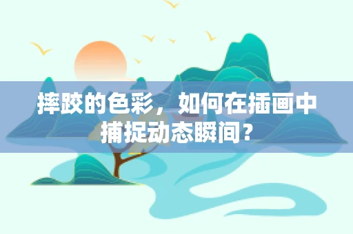 摔跤的色彩，如何在插画中捕捉动态瞬间？