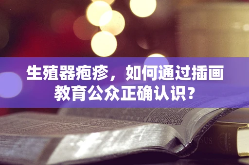 生殖器疱疹，如何通过插画教育公众正确认识？