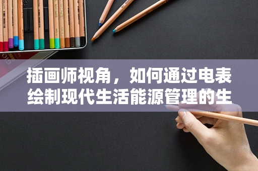 插画师视角，如何通过电表绘制现代生活能源管理的生动图景？