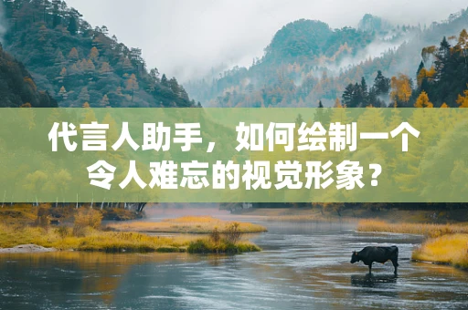 代言人助手，如何绘制一个令人难忘的视觉形象？