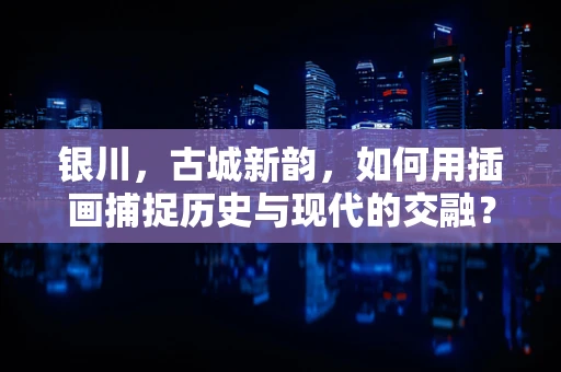 银川，古城新韵，如何用插画捕捉历史与现代的交融？