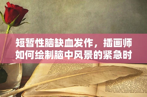 短暂性脑缺血发作，插画师如何绘制脑中风景的紧急时刻？
