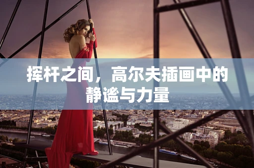 挥杆之间，高尔夫插画中的静谧与力量