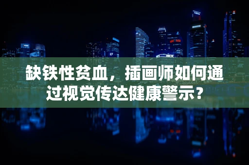 缺铁性贫血，插画师如何通过视觉传达健康警示？