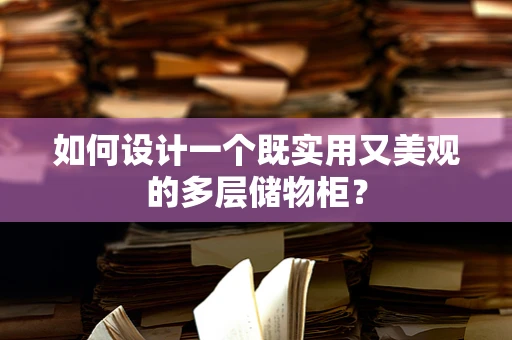 如何设计一个既实用又美观的多层储物柜？