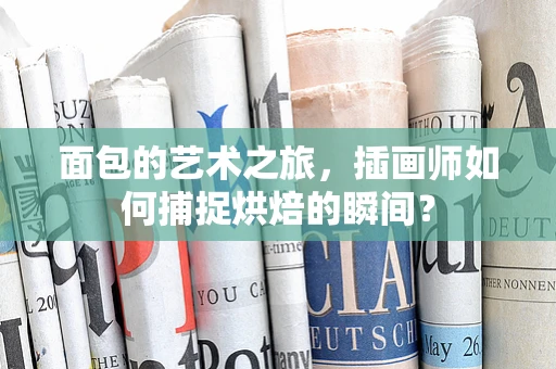 面包的艺术之旅，插画师如何捕捉烘焙的瞬间？