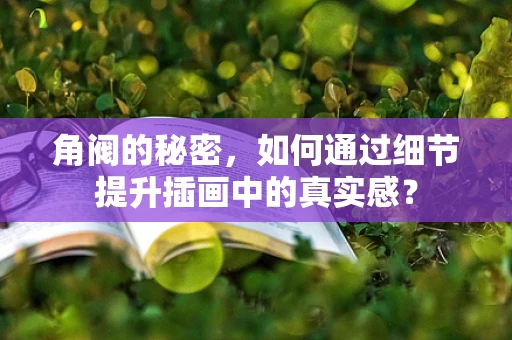 角阀的秘密，如何通过细节提升插画中的真实感？