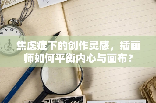 焦虑症下的创作灵感，插画师如何平衡内心与画布？
