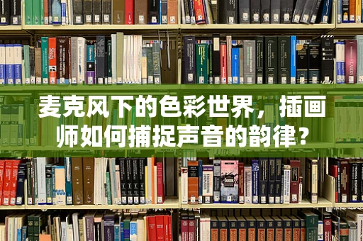 麦克风下的色彩世界，插画师如何捕捉声音的韵律？