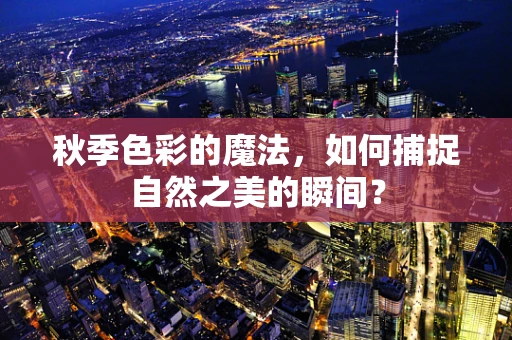 秋季色彩的魔法，如何捕捉自然之美的瞬间？