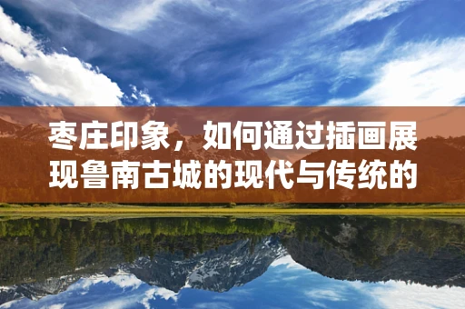 枣庄印象，如何通过插画展现鲁南古城的现代与传统的交融？