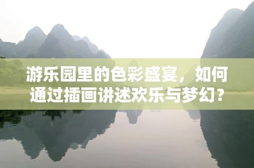 游乐园里的色彩盛宴，如何通过插画讲述欢乐与梦幻？