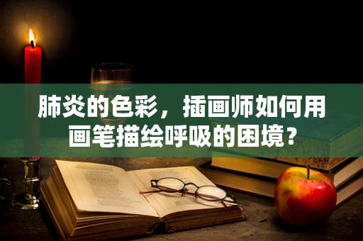 肺炎的色彩，插画师如何用画笔描绘呼吸的困境？
